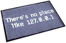 There's no place like 127.0.0.1 Door/Floor mat