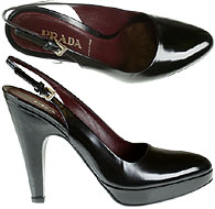 Shoes to die for. Prada.