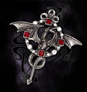 брошь Draco Mundus от alchemy gothic