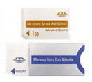 MS Pro Duo Card 1 Gb. Memory Stick