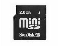 карта miniSD на 2GB