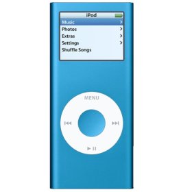 Apple 4 GB iPod Nano Blue (2nd Generation)