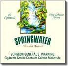 Пачка сигарет Springwater