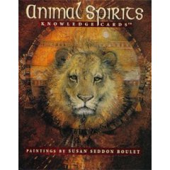 Animal Spirits Knowledge Cards: Paintings by Susan Seddon Boulet: Books: Susan Seddon Boulet