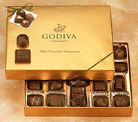 шоколад Godiva