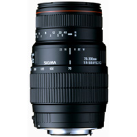 sigma af 70-300 mm f/4-5,6 apo macro dg super II