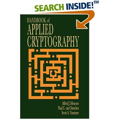 Handbook of Applied Cryptography