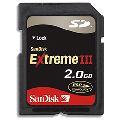 SanDisk Extreme III 2 Gb Secure Digital