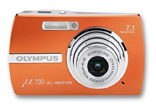 Olympus µ 700 (orange)