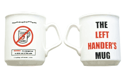 left-hander's mug