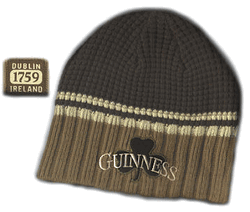 Guinness Clover Knit Cap