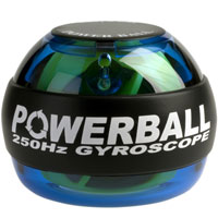Powerball 250Hz Pro blue. Кистевой тренажер, со счетчиком