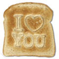 i love u toast stampler