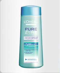 оздоравливающий тоник Pure zone от Loreal