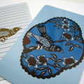 Blue Bird Stationery Set