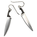 Chef's Knife Earrings сережки-ножики