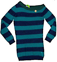 коротенькое вязаное платье!