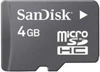 microSDHC 4Gb