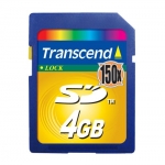 Transcend 4Gb Карта памяти Secure Digital 150x