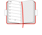 Moleskine RED WEEKLY PLANNER NOTEBOOK