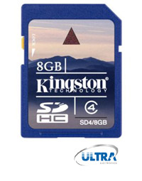 8 gb SD HCSD