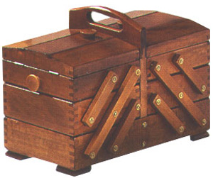 2.Коробка для ниток и швейных принадлежностей