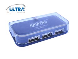 USB 2.0, 4-port, HighPaq, HB-P005