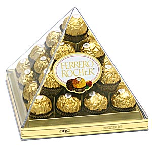 Пирамидальные Ferrero Rocher