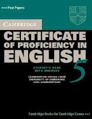 Cambrige Proficiency prepare the exam workbooks