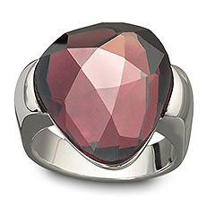 Helios Kakadu Red Satin Ring