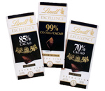 Lindt от 85% какао включительно