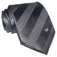 Узкий шёлковый галстук