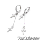 Dong Bang Shin Ki : Xiah Style - Stick Cross Earrings