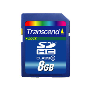 Transcend 8GB SDHC