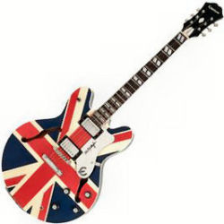Noel Gallagher's Archtop Union Jack SuperNova Electric Guitar
