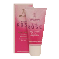 Розовый дневной крем WELEDA