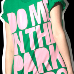 House of Holland- Do me in the Park Marc tee