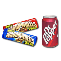 Wagon Wheels and Dr. Pepper