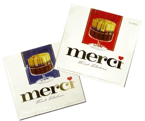 шоколад Merci