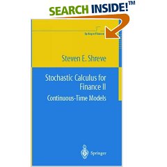Steven E. Shreve "Stochastic Calculus for Finance II : Continuous-Time Models"