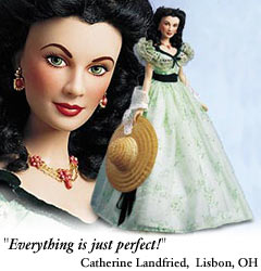 Кукла "Scarlett O'Hara Vinyl Portrait Doll - BBQ at Twelve Oaks"