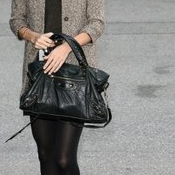 Balenciaga Motorcycle Black Bag