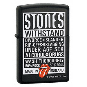 концептуальная зажигалка ZIPPO Rolling Stones Withstand