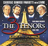 The Three Tenors In Paris. Carreras, Domingo, Pavarotti With Levine