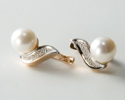 Золотые сережки