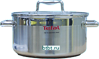 Кастрюля с крышкой TEFAL C87746 Edition Inox 26 см