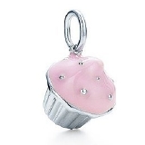 Tiffany Cupcake charm pendant