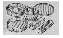 Формочки для пирогов и кексов
