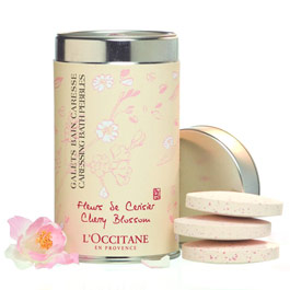 L'Occitane - Relaxing Bath Pebbles Cherry Blossom