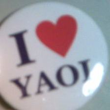 Хочу значок I Love Yaoi